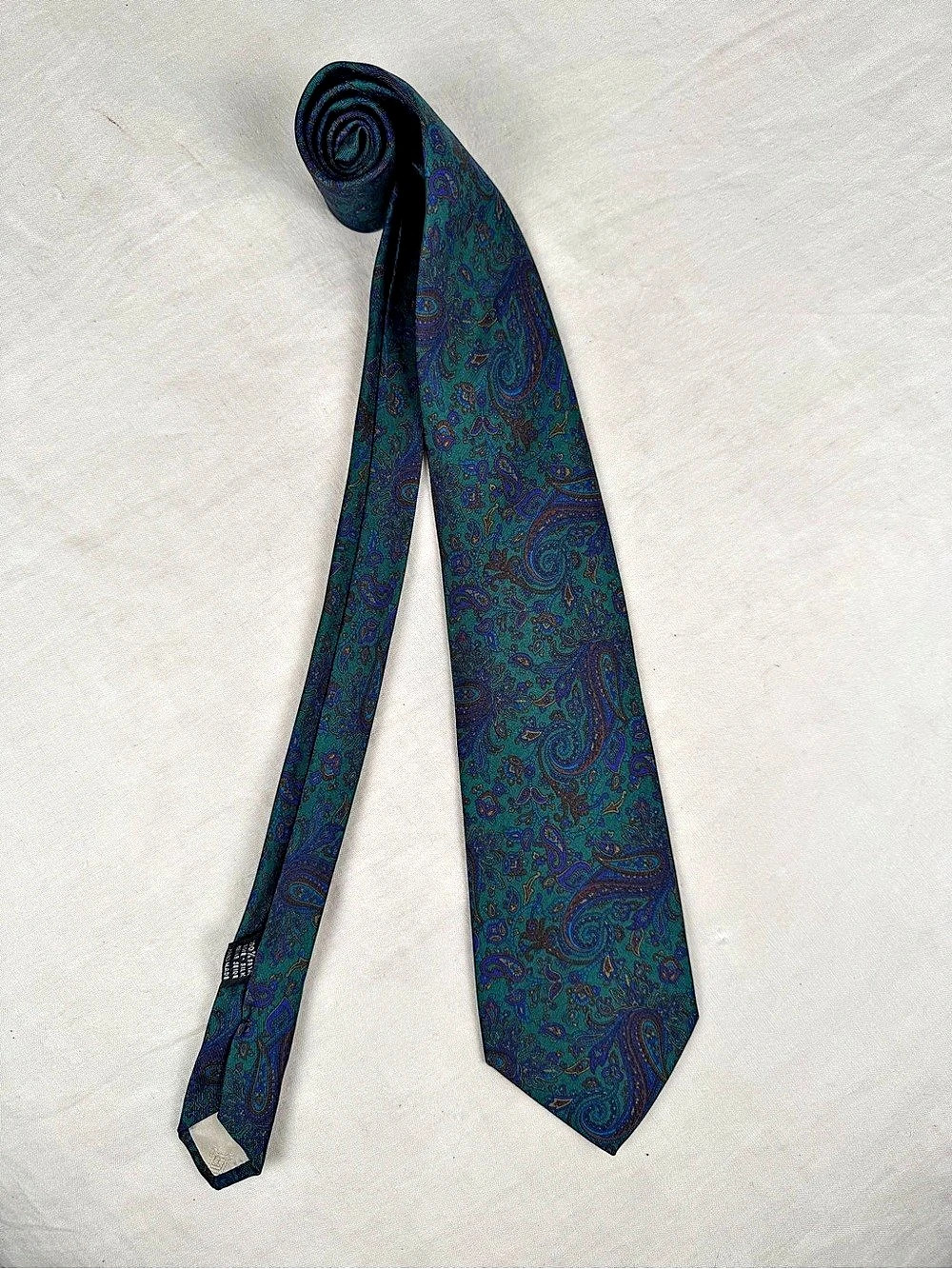 Vintage Paisley Silk Tie